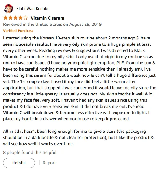 I Found My Ideal Vitamin C Serum for Oily Skin