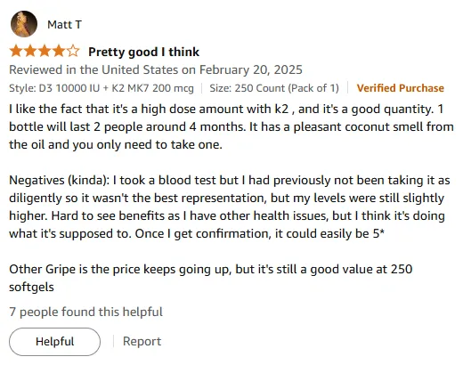 I Found This High Potency Vitamin D3 K2 Truly Effective