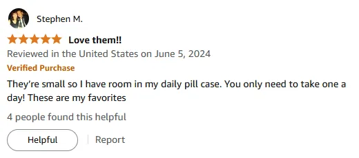 I Love This Compact Daily Vitamin B Complex