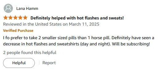 I Found My Perfect Vitamin A Supplement for Hot Flash Relief