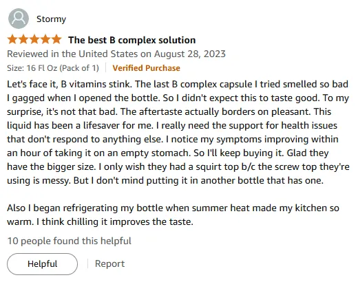 My Liquid B Complex Choice Delivers Steady Daily Energy