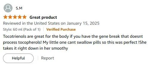 I found my ideal liquid vitamin E for effortless smoothie blending