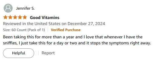 I Trust This Vitamin C For Instant Sniffle Relief