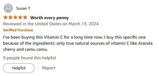 I Trust This Pure Natural Vitamin C Formula Daily