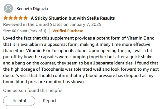 I Trust This Liposomal Vitamin E For Steady Heart Health