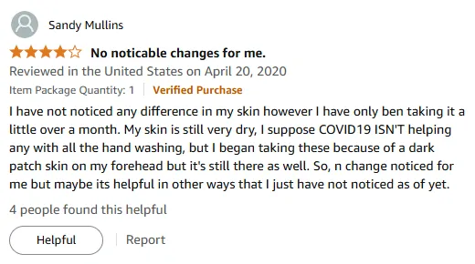 I started this vitamin e supplement for better skin and inner wellness