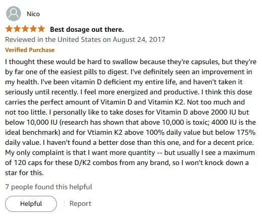 I Discovered The Perfect Easy-Swallow Vitamin D3 K2 Supplement