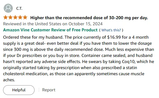 I Trust This Affordable CoQ10 Supplement For Daily Energy