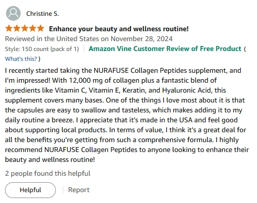 I Love This Collagen Blend for Skin & Hair