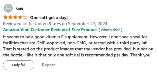 My Honest Vitamin E Review: Best Daily Softgel