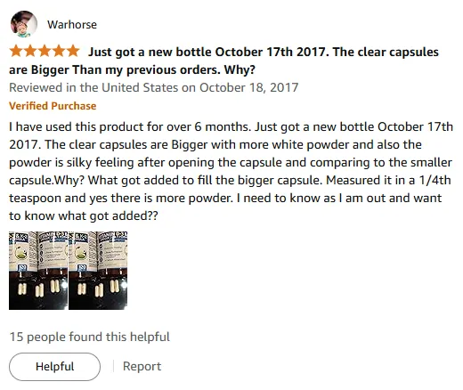 My Vitamin D3 K2 Capsules Got Bigger