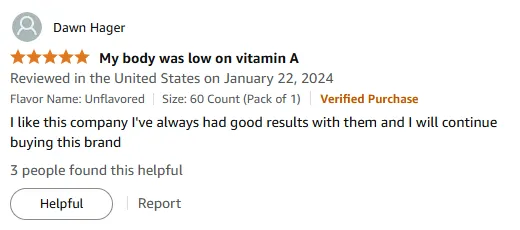 I Trust Solaray Vitamin A for Consistent Results