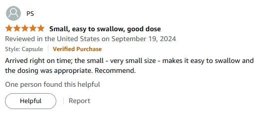 My Go-To Easy Swallow Organic Vitamin A