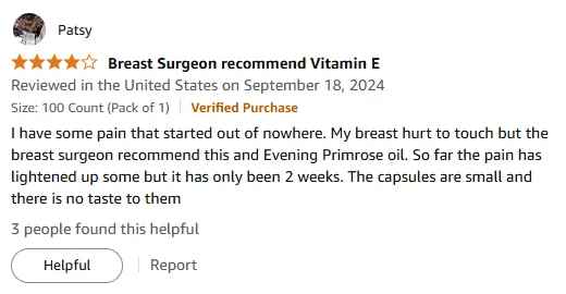 My Pain Relief Vitamin E Softgels