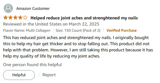 How Collagen Reduced My Joint Pain and Nails