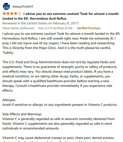 My Liposomal Vitamin C Review: Immune Boost & Risks