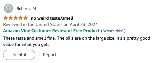 I Love These Vitamin C Pills: Great Value & Taste