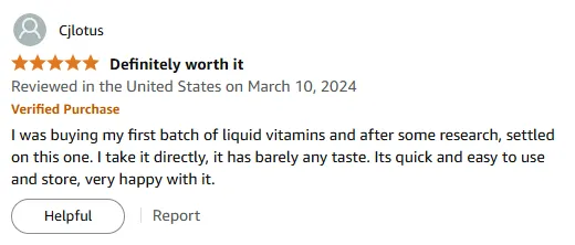 My Top Liquid B Complex with Barely Any Taste