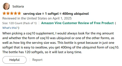 I Found the Best Ubiquinol CoQ10 with Vitamin E