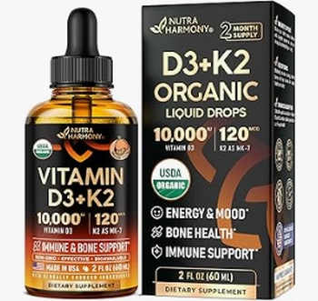 Why I Love This Organic Liquid Vitamin D3 K2