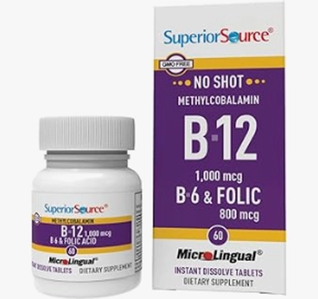 My Sublingual B12 Boosts Energy And Absorption Daily