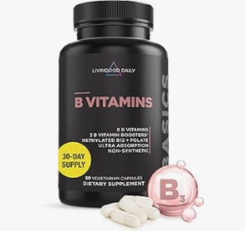 I choose this clean vegan vitamin b complex daily