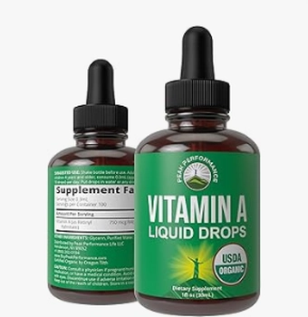 I trust perfectly dosed organic vitamin a drops daily