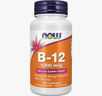 I Trust NOW's Pure Chewable B12 for Daily Energy
