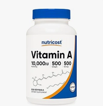 My Nutricost Vitamin A Healing and Skin Review