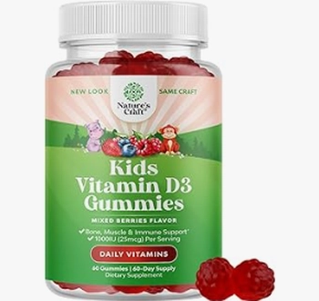 I Found Tasty Kids Vitamin D3 Gummies