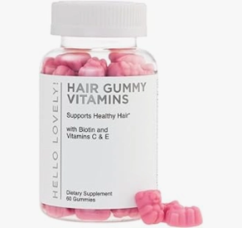 I Love Hello Lovely Hair Gummies for Thicker Hair