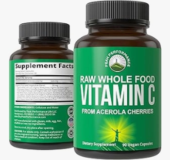 My Natural Acerola Vitamin C Boosts Absorption
